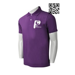 P736 自製度身Polo恤款式   設計LOGOPolo恤款式  輔導員制服  製作男裝Polo恤款式   Polo恤製造商    紫色 P736 自製度身Polo恤款式   設計LOGOPolo恤款式  輔導員制服  製作男裝Polo恤款式   Polo恤製造商    紫色